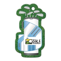 Golf Bag Shaped Luggage Tag