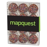 12 Pack Elegant Chocolate Covered Oreo® Gift Box