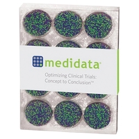 Twelve pack of chocolate covered Oreos® featuring nonpareil sprinkles.......