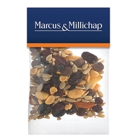 1 oz. energy trail mix inside a header bag with 4-color... from ASI 71685...