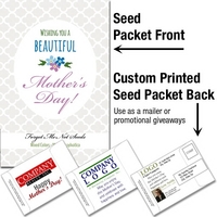 Mother's Day Mailable Seed Packet - Custom Printed Back... from ASI 46719...