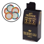 Slot Machine Box / Poker Chips (5)