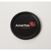 Cast stone rimmed coaster, 4" diameter x .25".... from ASI 89860 StoneyCreek...