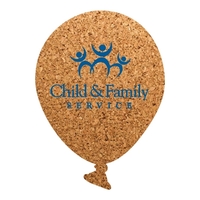 Balloon Shaped Cork Coaster
