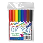 8 Pack Adult Coloring Markers-Classic Colors