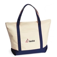 Boat bag with large zippered gusset top and front pocket.... from ASI 56070...
