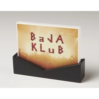 Bow tie desk award. This unique award mixes two stone colors... from ASI...