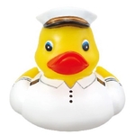 Rubber Ship Captain Duck