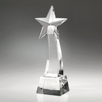 8-1/2" Rising Star Crystal Award