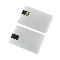 Metal Credit Card USB Flash Drive
