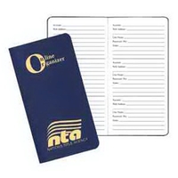 Online/Password Organizer Pocket sized with Leatherette cover 16 pages 3...