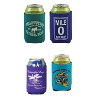 This fabric can holder with a single color imprint is collapsible... from ASI...