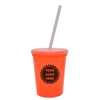 This 22 oz stadium cup comes in variety of colors. Clear... from ASI 65603...