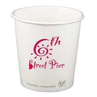 Quick Ship 4 oz. Compostable, Eco-Friendly Paper Hot Cup / Sampling... from...