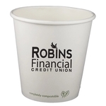 10 oz. Compostable Paper Hot Cup
