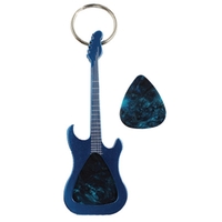 Pick Pocket Guitar shaped bottle opener key holder with 1 pick.... from ASI...