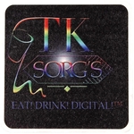 40 pt. 3.5" Square Coaster Digital Imprint