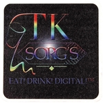 80 pt. 3.5" Square Coaster Digital Imprint