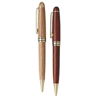 Oak Wood Waiter's Ballpoint Pen