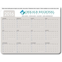 Stick-it anywhere desk calendar with a gloss finish and special low... from...