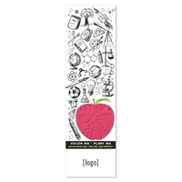 Seed Paper Shape Coloring Bookmark... from ASI 40646 Bloomin Promotions /...
