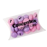 Small Pillow Box with Imprinted Chocolate Buttons