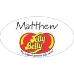 Laminated Name Badge (2"x3") Oval - No Personalization