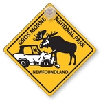 Baby on Board Sign Stock Diamond Shape Spot Color Imprint