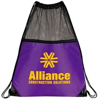 Mesh Drawstring Backpack