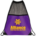 Mesh Drawstring Backpack