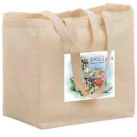 12" x 8" x 13"6-ounce cotton canvas tote with 20" handles.... from ASI 35290...