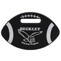 Foam football cheering cushion. Standard seat cushion made of open cell......