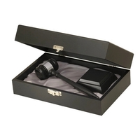 Gavel Presentation Set, ebony finish, includes box, gavel, sound block,...