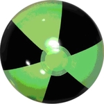 16" Inflatable Beach Ball