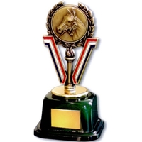 Featuring a large and highly detailed medallion award, 7" high.... from ASI...
