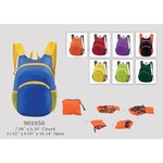 Folding Back Pack With 2 Mesh Side Pockets