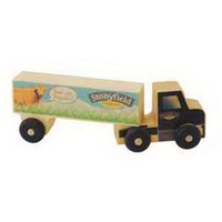 Wood Semi-Truck, 8" long x 2 3/4" tall.... from ASI 56020 The Gavel Company /...