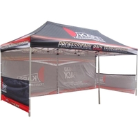 10' x 20' Hex Aluminum Tent - Canopy, Full & Two Half Walls