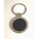 Black Round Key Chain