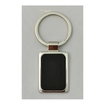 Black Rectangle Key Chain