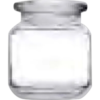 16 Oz. Round Glass Candy Jar w/Lid