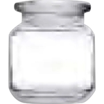 16 Oz. Round Glass Candy Jar w/Lid