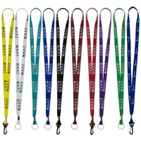 1/2" Import Air Ship Silkscreen Lanyard