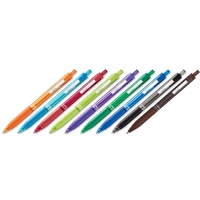 Retractable pen with grip.... from ASI 84833 Newell Custom Writing...