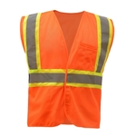 FR Treated Class 2 Two Tone Safety Vest - Orange