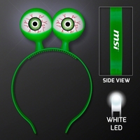 Blank or imprinted. Flashing Alien Eyes LED Headband... from ASI 34194...