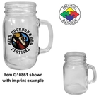 3.7oz Mason Jar Shot Glass, spot color