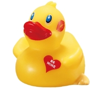 Rubber "Be Mine" Classic Duck