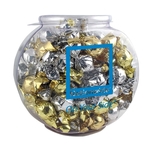 Fish Bowl with Twist-Wrapped Truffles