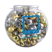 Fish Bowl with Twist-Wrapped Truffles